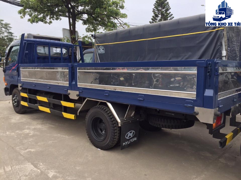 xe tải thùng lửng 3,5 tấn hyundai