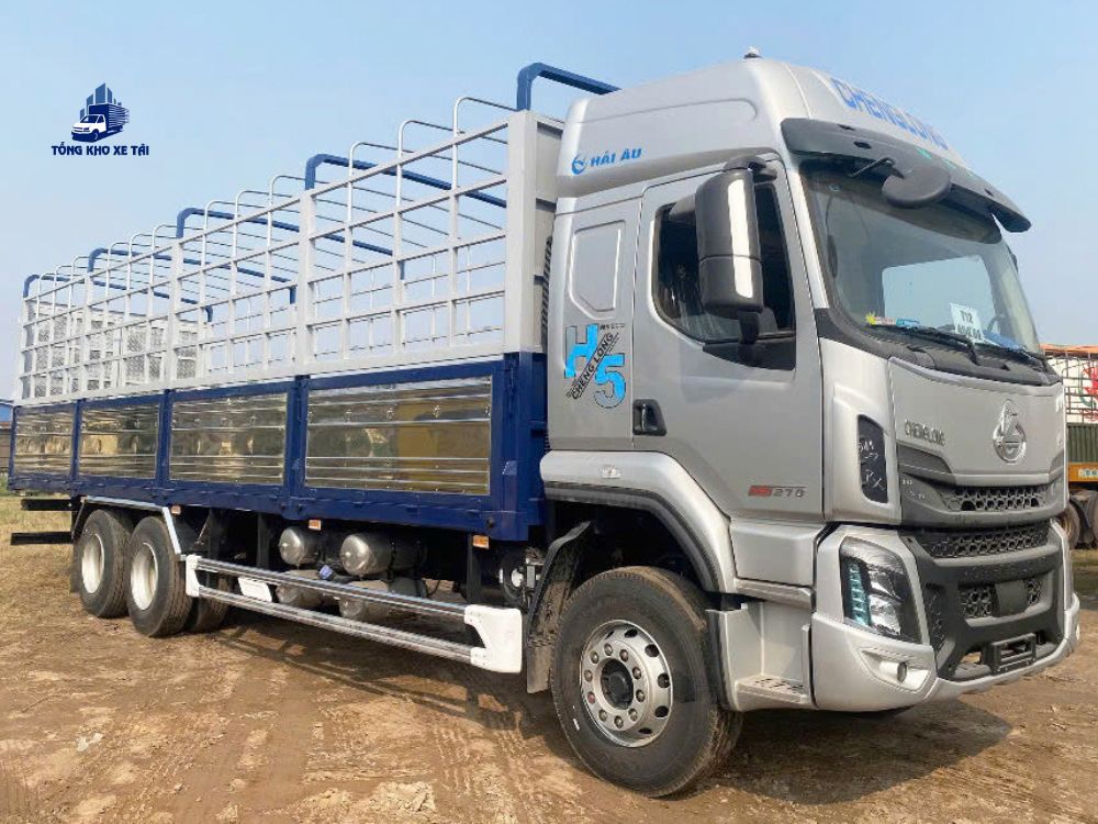 CHENGLONG 3 CHÂN 270HP CẦU THẬT THÙNG BẠT 2M52