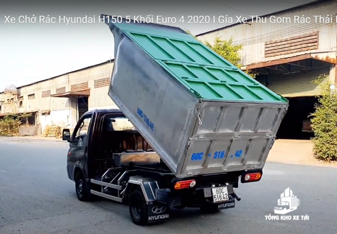 xe tải Hyundai h150 chở rác